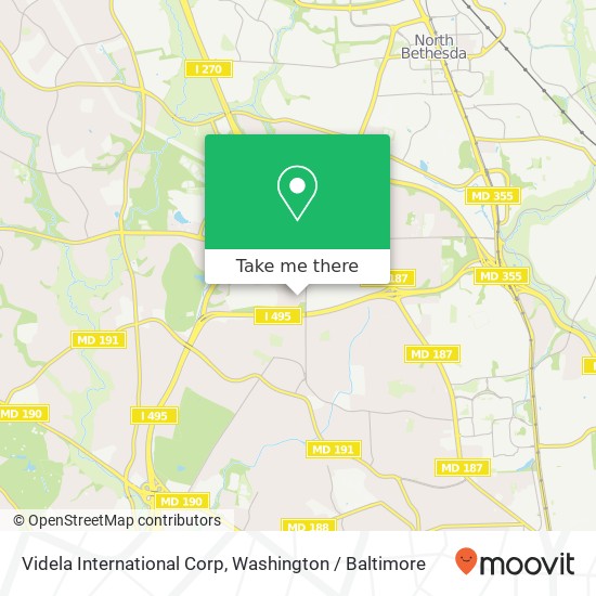 Mapa de Videla International Corp