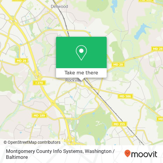 Montgomery County Info Systems map