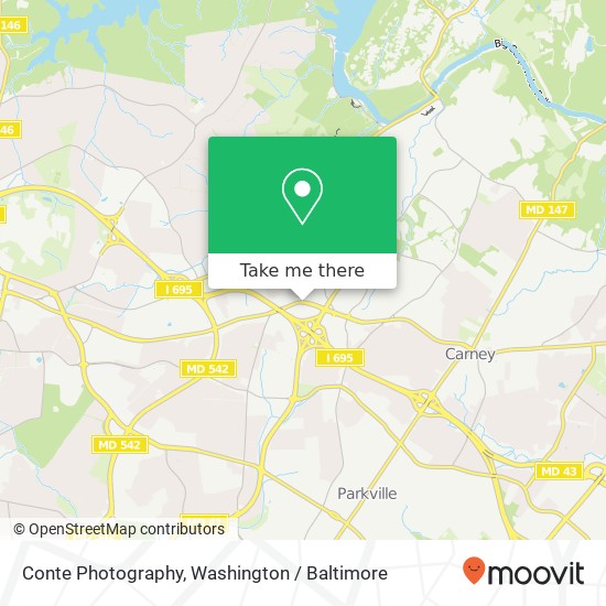 Conte Photography map