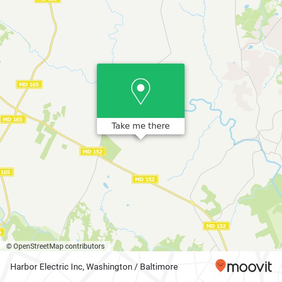 Harbor Electric Inc map