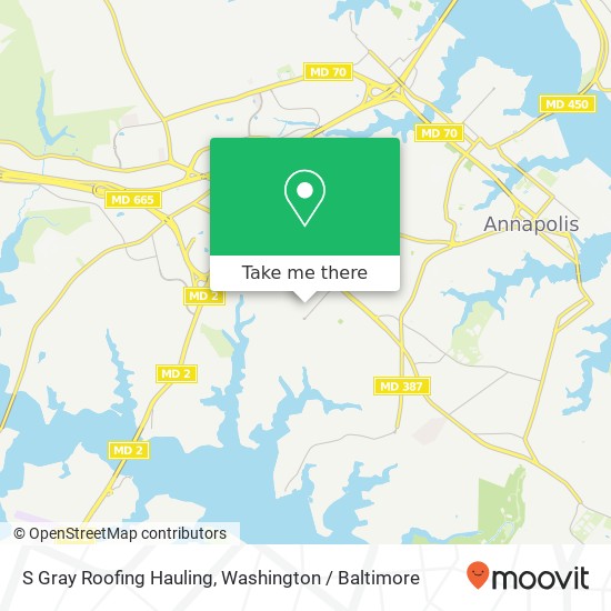 Mapa de S Gray Roofing Hauling