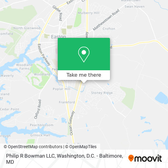 Philip R Bowman LLC map