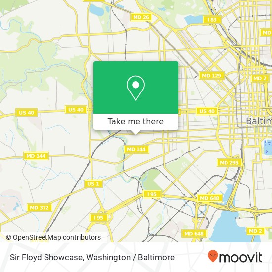 Mapa de Sir Floyd Showcase