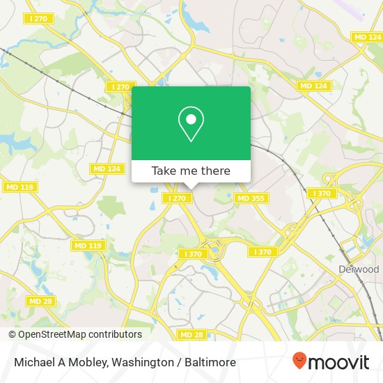 Mapa de Michael A Mobley