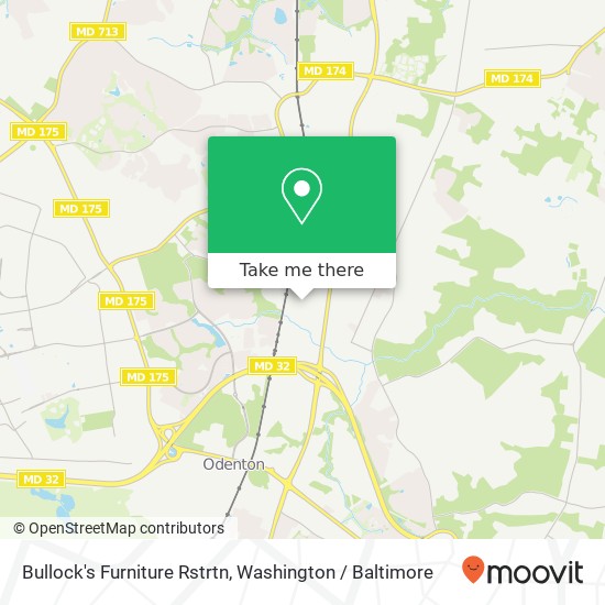 Mapa de Bullock's Furniture Rstrtn