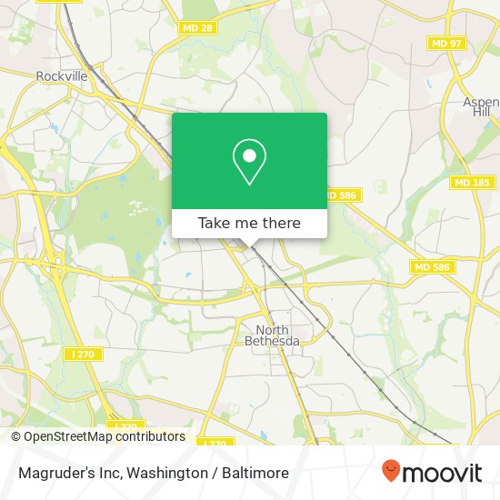 Mapa de Magruder's Inc