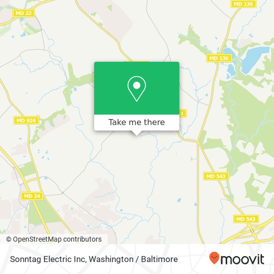 Sonntag Electric Inc map