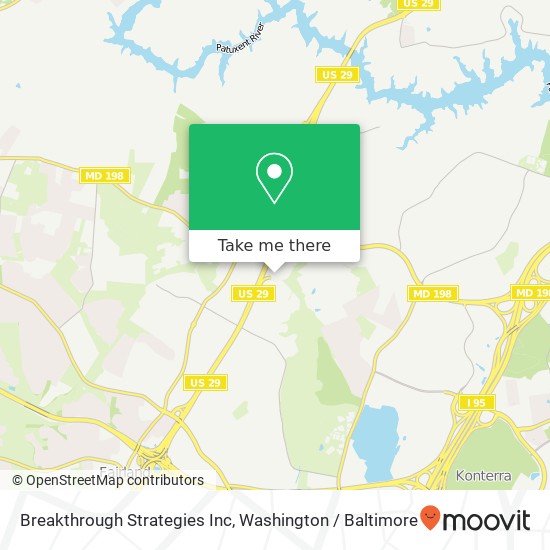 Mapa de Breakthrough Strategies Inc