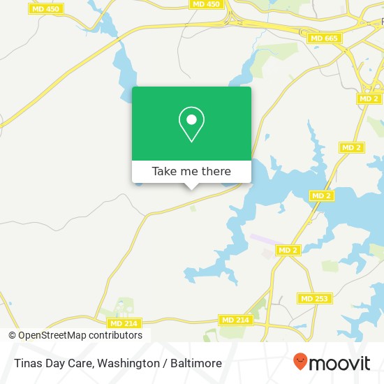 Tinas Day Care map