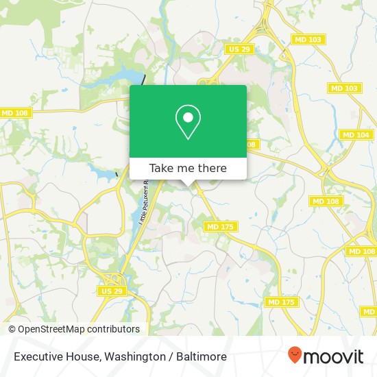 Mapa de Executive House