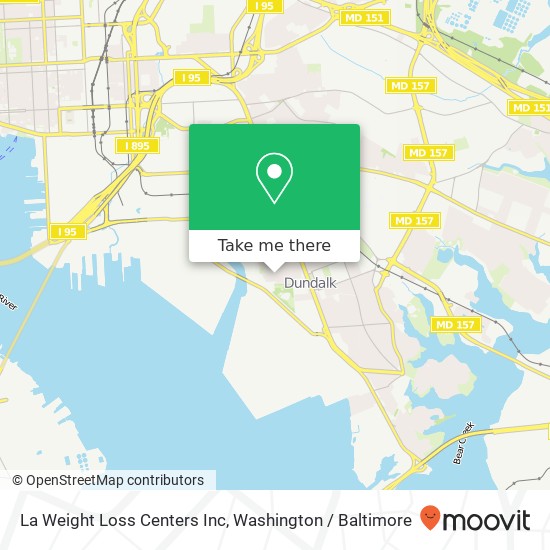 La Weight Loss Centers Inc map