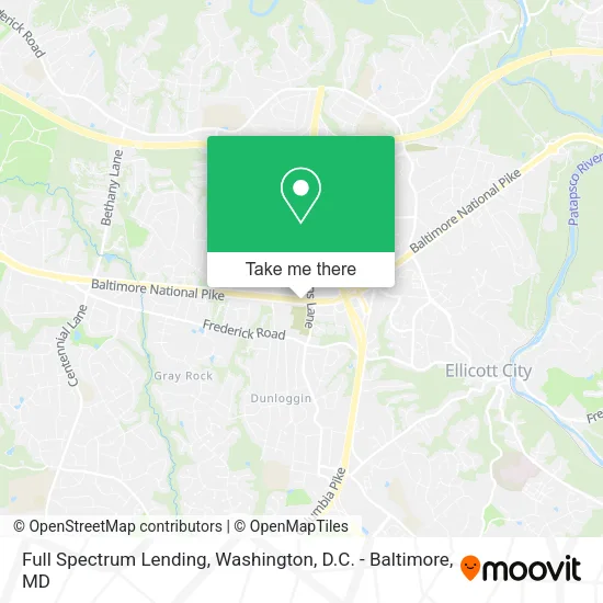Full Spectrum Lending map