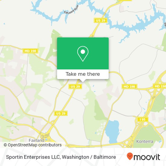 Sportin Enterprises LLC map