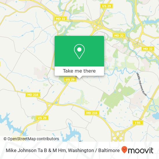 Mapa de Mike Johnson Ta B & M Hm