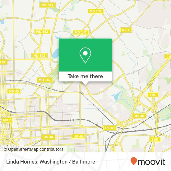 Linda Homes map