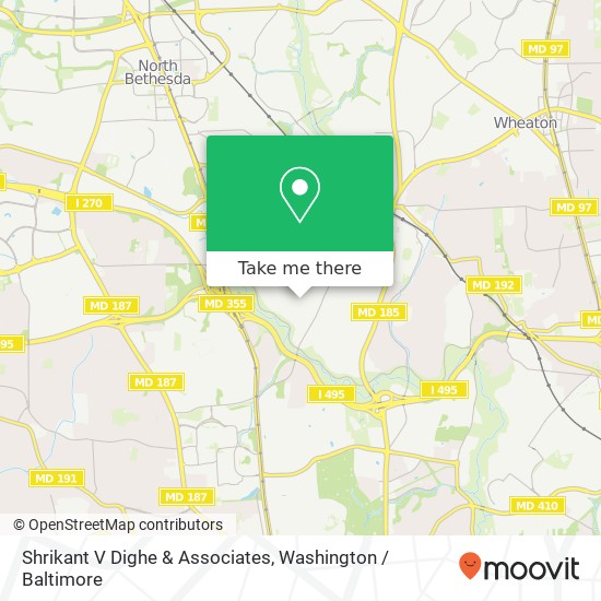 Mapa de Shrikant V Dighe & Associates