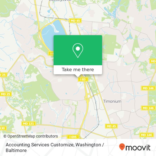 Accounting Services Customize map