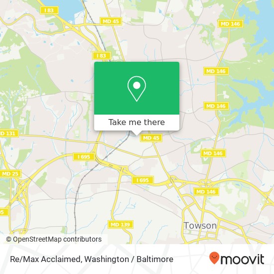 Mapa de Re/Max Acclaimed