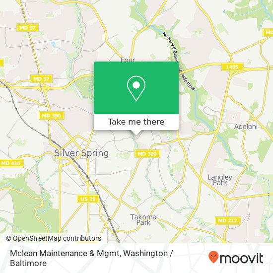 Mapa de Mclean Maintenance & Mgmt