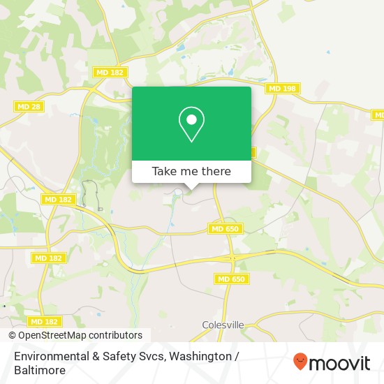 Environmental & Safety Svcs map