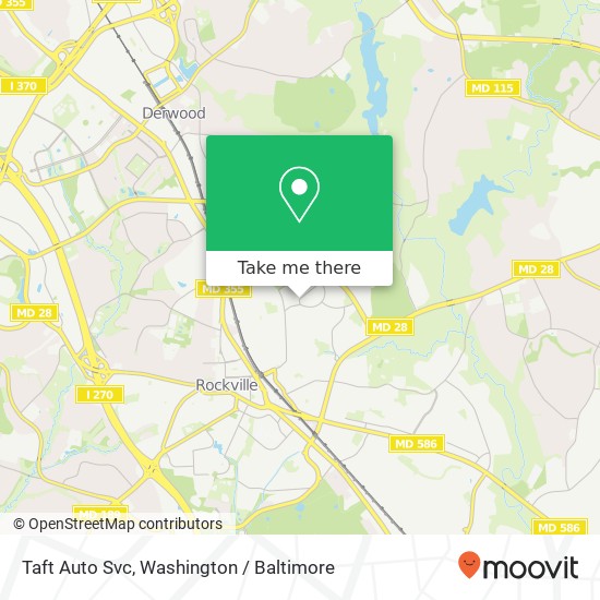 Taft Auto Svc map