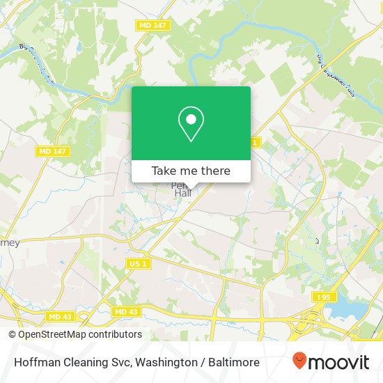 Hoffman Cleaning Svc map