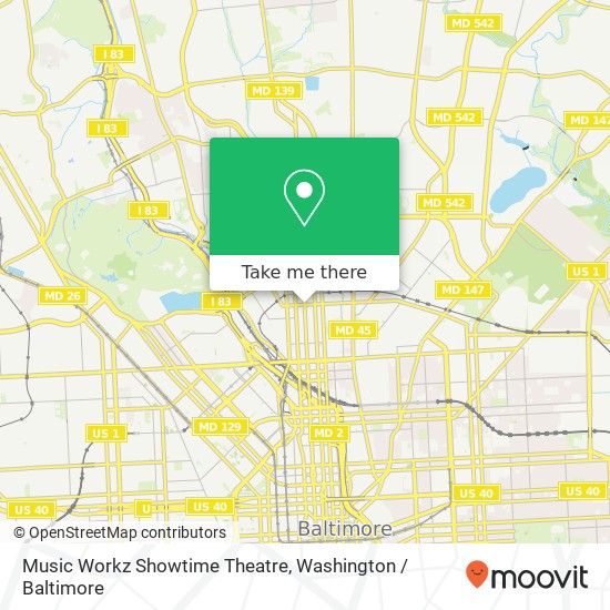 Music Workz Showtime Theatre map