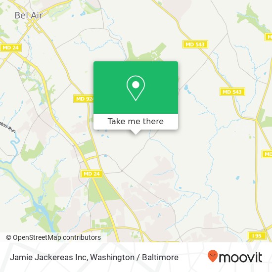 Mapa de Jamie Jackereas Inc