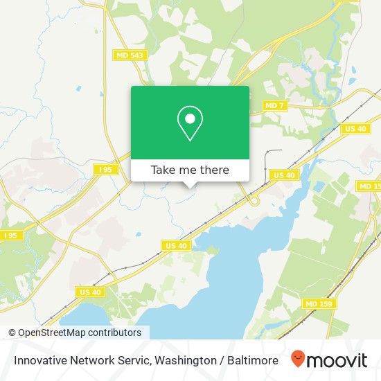 Innovative Network Servic map