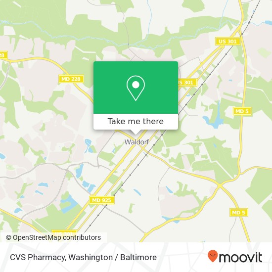 Mapa de CVS Pharmacy