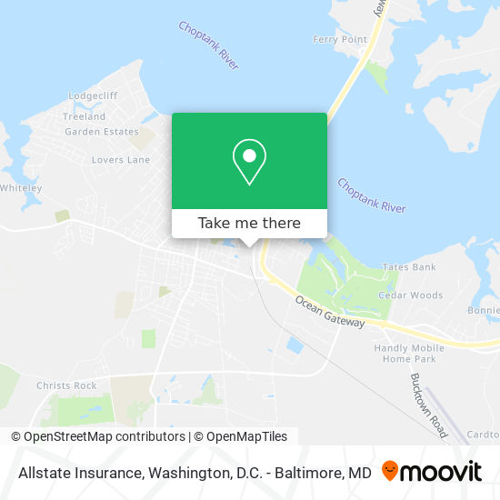 Allstate Insurance map