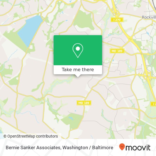 Bernie Sanker Associates map