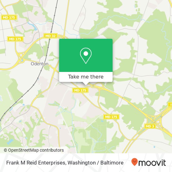 Frank M Reid Enterprises map
