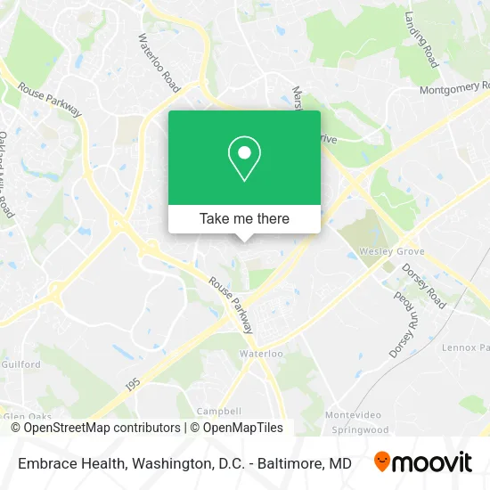 Embrace Health map