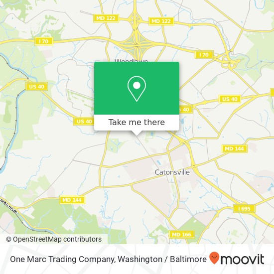 Mapa de One Marc Trading Company