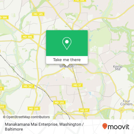 Mapa de Manakamana Mai Enterprise