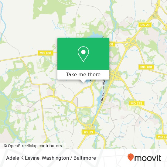 Adele K Levine map