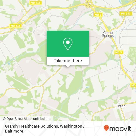 Grandy Healthcare Solutions map