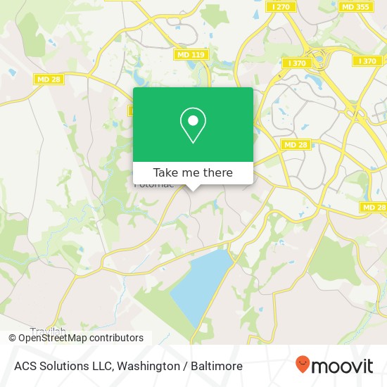 ACS Solutions LLC map