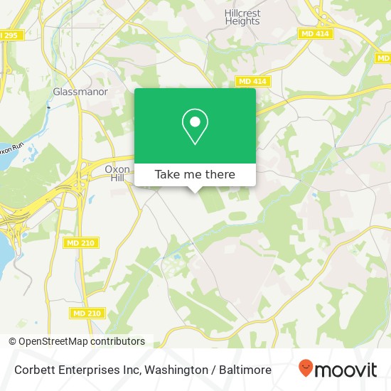 Mapa de Corbett Enterprises Inc