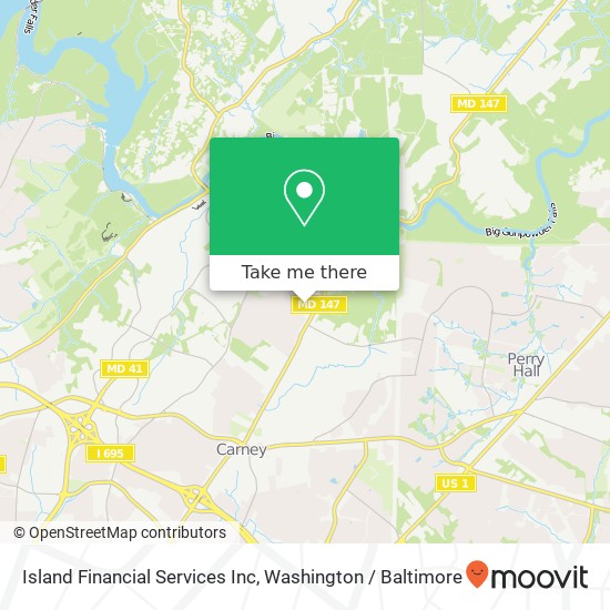 Island Financial Services Inc map