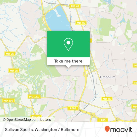 Mapa de Sullivan Sports