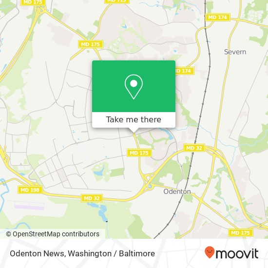 Odenton News map