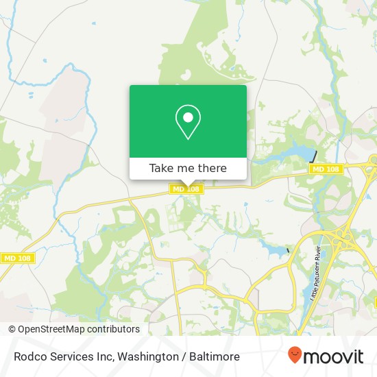 Rodco Services Inc map