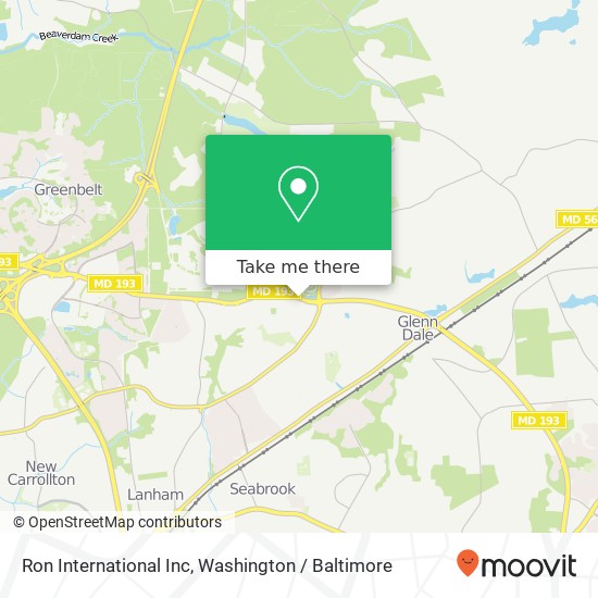 Mapa de Ron International Inc