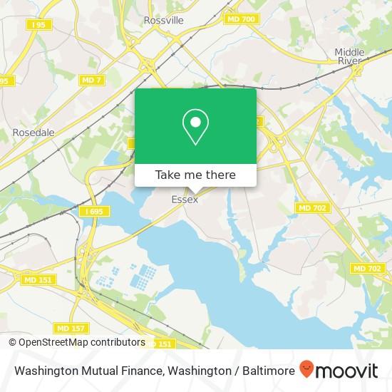 Mapa de Washington Mutual Finance