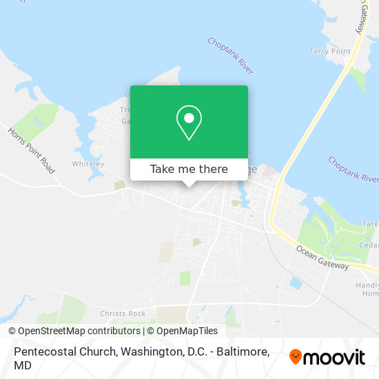 Pentecostal Church map