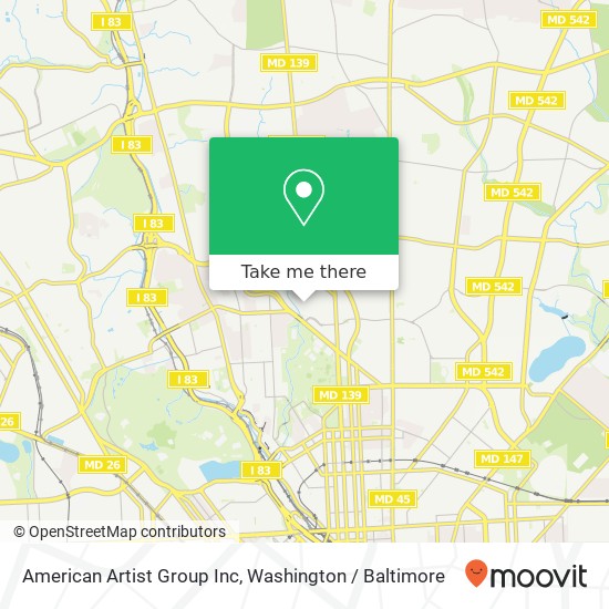 Mapa de American Artist Group Inc