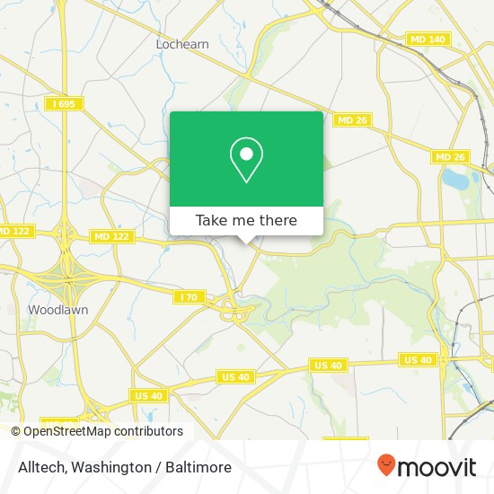 Alltech map