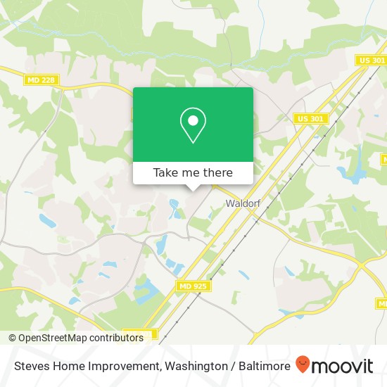 Steves Home Improvement map